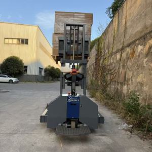 2m 1.5 Ton Rough <strong>Terrain</strong> Electric Stacker Fully Automatic Hydraulic Pallet Jack <strong>Forklift</strong> for Mountain Lifting and Loading - Product Image 4