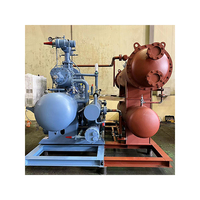 Système d'alimentation en huile à pression différentielle populaire coréen dernière arrivée unité de condensation d'eau à vis de moteur à fréquence variable