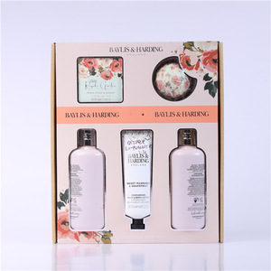 Boîte-cadeau d'estampage à chaud pliable personnalisé en papier ondulé intérieur avec papier intérieur - Product Image 2