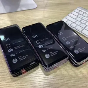 סיטונאי מקורי טלפון סלולרי עבור סמסונג S8 S8 + אנדרואיד שני יד נייד טלפון סמארטפון S9 S10 בתוספת משמש חכם טלפונים