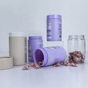 Luxury <b>Clear</b> Pet <b>Plastic</b> 100ml <b>Container</b> with Screw Cap Empty 50ML 60ML 80ML 100ML Medicine Eyelash Pill Bottle for Cosmetics - Product Image 4