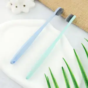 Wholesale OEM/ODM Straw Handle Eco-friendly Adult Toothbrush