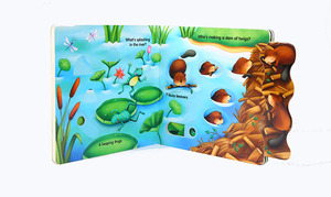 Chino completo personalizado barato de Color de cartón Tapa dura laminada inglés a los niños libros de historia - Product Image 4