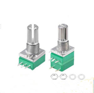 RV097 carbono filme único <span class=keywords><strong>5</strong></span> pinos B10k potenciômetro ajustável com interruptor - Product Image 1