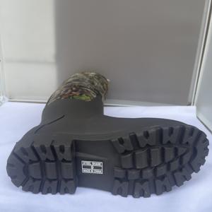 Bottes de pluie longues en néoprène imperméable en caoutchouc pour hommes, fabricant OEM, bottes de pluie pour femmes - Product Image 6