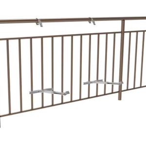 ระบบติดตั้งแผงโซลาร์เซลล์บนระเบียงอพาร์ตเมนต์ Gresolar ระบบติดตั้งแผงโซลาร์เซลล์บนผนังระเบียง - Product Image 2