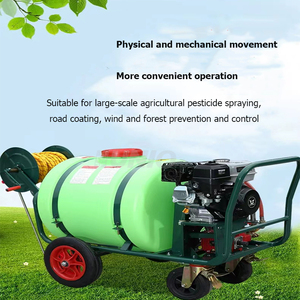 Benzinmotor-Pumpenwagen mit Sprühgerät für Landwirtschaft und Gartenbewässerung - Product Image 3