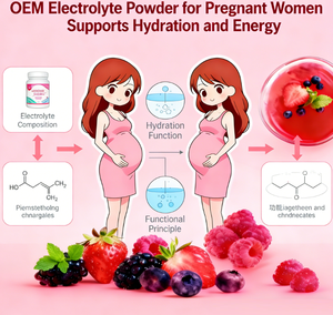 ผงเครื่องดื่<span class=keywords><strong>ม</strong></span>เกลือแร่สูตรเฉพาะสำหรับคุณแม่ ยี่ห้อ OEM ผลิตภัณฑ์เสริมอาหารเกลือแร่ ช่วยเติม<span class=keywords><strong>ค</strong></span>วามสดชื่นสำหรับคุณแ<span class=keywords><strong>ม</strong></span>่ - Product Image 2