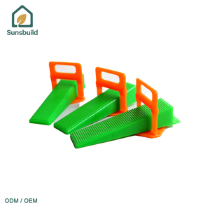 Système de nivellement de carreaux de couleur personnalisée, clips auto-nivelants en matériau PP et cales réutilisables pour une pose parfaite des carreaux de céramique - Product Image 5