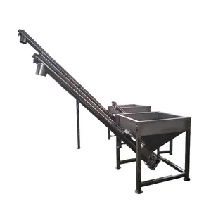 China stainless steel sugar/flour/coffee/powder flexible screw conveyor, feeder for malt elevator