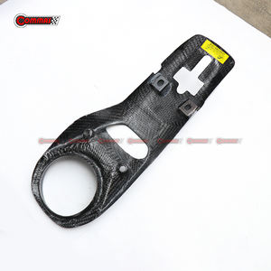 Kit d'intérieur de cabine en fibre de carbone sèche pour Ferrari 488, style OEM, protection du moteur, décoration - Product Image 6