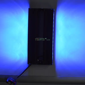 ไฟติดผนังแบบเส้น ให้แสงสว่างขึ้นและลง ไฟตกแต่งภูมิทัศน์ <span class=keywords><strong>RGB</strong></span> พร้อมเอฟเฟกต์แสงสีรุ้ง สำหรับภายนอกอาคารและอาคาร - Product Image 1