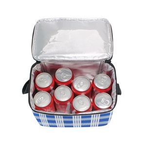 Hawaii Palaka Design <strong>Custom</strong> Design Logo Aluminum Foil Small <strong>Insulated</strong> Takeaway Bag Cooler <strong>Insulated</strong> Lunch <strong>Box</strong> with Two Handle - Product Image 5