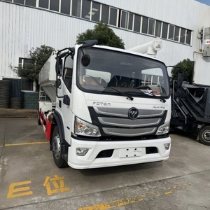 Precio de Fábrica, Camión de Transporte de Alimentos a Granel FOTON 4X2 de 14 Cbm con Sistema de Descarga de Alta Capacidad - Product Image 5