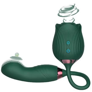 LOVE.Rose Jouet sexuel vibrant en forme de langue pour stimulation orale, du point G, du clitoris et des mamelons, pour femme, vibrateur à poussée portable - Product Image 6