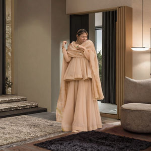 Costume deux pièces décontracté pour homme, longueur classique, polyester, séchage rapide, coupe classique, imprimé à rayures, fête de Diwali, ethnique Inde Pakistan - Product Image 3