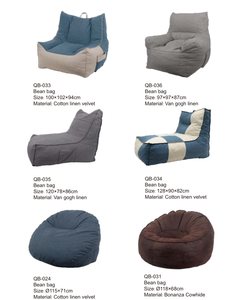 Housse en tissu sacs de haricots en mousse à mémoire de forme canapé paresseux pour chambre à coucher rindoor salon meubles de maison confortable - Product Image 6