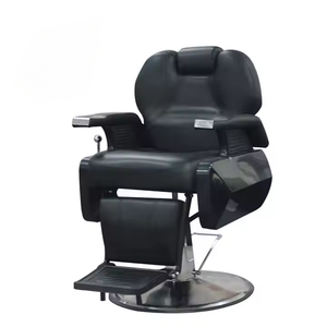 Heavy Duty Barber <b>Chairs</b> for Men Salon with <b>Reclining</b> Function Commercial Grade Barber Furniture Equipment - Product Image 1