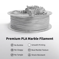 Filamen PLA Marmer Kecepatan Tinggi Grosir 1.75mm 1kg Perlengkapan Printer 3D FDM Pasokan Massal untuk Bisnis