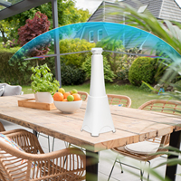 Piège à mouches à fruits en PVC souple réfléchissant Attrape-moustique à batterie rechargeable USB avec crochet Ventilateur anti-mouches d'extérieur personnalisé