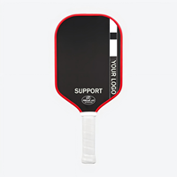 Vente d'usine, raquette de pickleball de haute qualité 14/16 mm, approuvée par l'USAPA, logo personnalisé, raquette de pickleball pour les sports de plein air, vente en gros