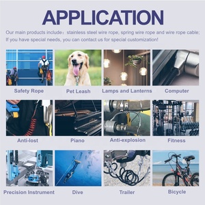 Tùy chỉnh dây thép không gỉ lắp ráp treo dây cáp thép kẹp - Product Image 5