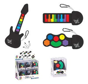 Mini <span class=keywords><strong>Piano</strong></span> de Silicona, Instrumento Musical Educativo, Llavero Realmente Reproducible, Juguete Sensorial de Encendido/Apagado, <span class=keywords><strong>Piano</strong></span> de <span class=keywords><strong>Jazz</strong></span> Promocional - Product Image 3
