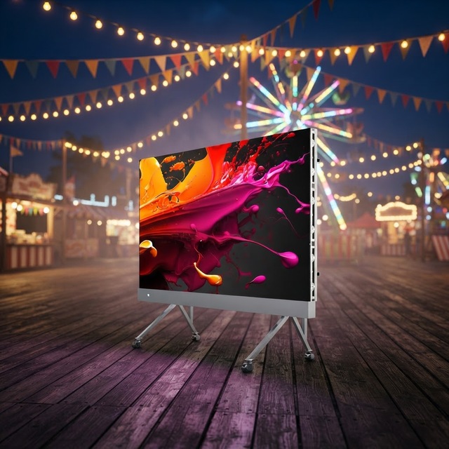 4K LED Smart TV with 3840Hz Refresh Rate 10000:1 Contrast IP54 Waterproof Indoor Custom Mount 2-Year Warranty
