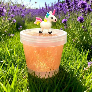 JITENG Nuovo Arrivo Slime Magico Creativo in Cristallo Super Elastico con Accessorio Unicorno - Product Image 3