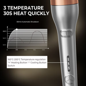 Nuevo Lanzamiento: Rizador de Pelo Automático de Cerámica de 32 mm, Rizador de Pelo Giratorio de 10 Segundos, MCH LED, para Cabello Largo, Uso Doméstico, Plancha Mágica - Product Image 6