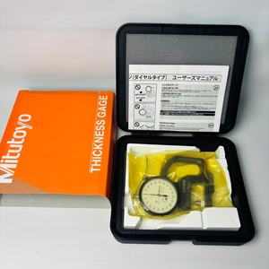 Mitutoyo 7327A <span class=keywords><strong>Dial</strong></span> Indicador 0-1mm Faixa e 0,001mm Graduação Espessura Gage - Product Image 4