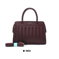 Tas Tangan Wanita Grosir Bahan Kulit PU, Tas Selempang Mewah Bermerek Desainer Fashion untuk Wanita Miss Alita