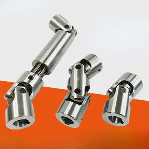 High Quality Stainless Steel 6mm 8mm 10mm 12mm Cardan Coupling Universal Joints Cross Bearing