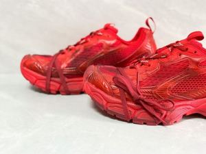 Calzado Deportivo de Lujo de Alta Calidad - Rojo, Transpirable, con Suela Gruesa, Zapatos para Caminar para Hombre, Diseño Moderno, Zapatos Casuales para Mujer - Product Image 4