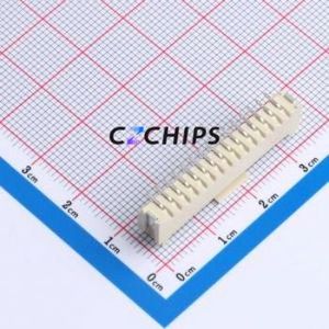 ZX-HY2.0-15PLT Wire-to-Board Pin Header SMD,P=2mm Connector 1x15P 2mm Vertical Mount HY - Product Image 2