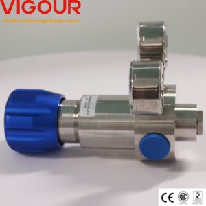 Ss316l pctfe tự thông hơi điều chỉnh áp suất cao 0.8 CV Công suất lưu lượng cao điều chỉnh lưu lượng khí tự thông hơi điều chỉnh - Product Image 6