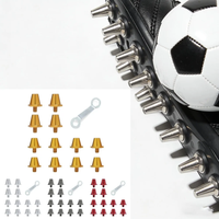 12 crampons de football antidérapants à visser, pointes de remplacement antidérapantes pour chaussures de football de 11 mm et 13 mm
