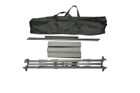 Table de camping pliante en aluminium robuste pour extérieur, style panneau métallique, idéale pour fermes et pique-niques (type IGT)