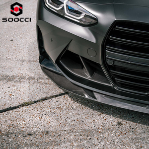 Toma de Aire de Fibra de Carbono Estilo MP para BMW G80 <span class=keywords><strong>M3</strong></span> G82 G83 M4 2021+ Juego de Rejillas de Ventilación Inferiores para Parachoques Delantero - Product Image 5