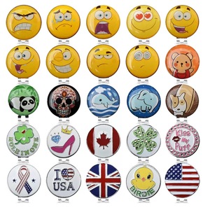 Marcatori per Palline da Golf di Alta Qualità con Logo Personalizzato, Design Gratuito con Clip Magnetica per Cappello in Lega di Ferro e Zinco per Sport - Product Image 2