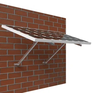 Wall solar bracket panel mount pv panel install solar panel wall mounting bracket aluminum alloy solar mounting system