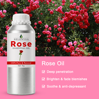 Huile Essentielle de Rose Pure Biologique en Gros pour l'Aromathérapie, les Soins de la Peau, les Parfums et la Nutrition des Cheveux et du Corps
