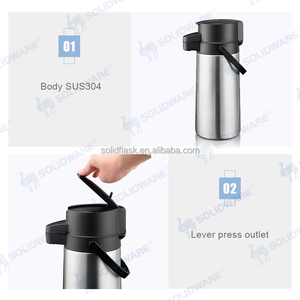 Nouvel Arrivage 2026 – Distributeur de Café Isotherme en Acier Inoxydable à Levier, Style Moderne et Populaire, Idéal pour les Cadeaux d'Affaires - Product Image 5