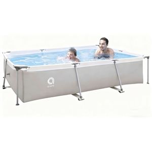Piscine hors sol rectangulaire gonflable en PVC gris clair durable pour la famille et les enfants Jilong Avenli 17771/17723 - Product Image 1