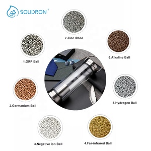 Botella de <span class=keywords><strong>Agua</strong></span> <span class=keywords><strong>Mineral</strong></span> <span class=keywords><strong>Alcalina</strong></span> con Filtro de Vidrio SOUDRON OEM de 300 ml, <span class=keywords><strong>pH</strong></span> <span class=keywords><strong>9</strong></span>, Botella de <span class=keywords><strong>Agua</strong></span> Ionizadora con Energía - Product Image 3