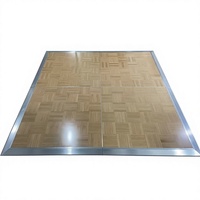 Structure de scène portable en contreplaqué pour piste de danse, diamètre 7m, modèle GS, GSDFW, certifiée TUV, pour mariages, fêtes, expositions, utilisation intérieure/extérieure