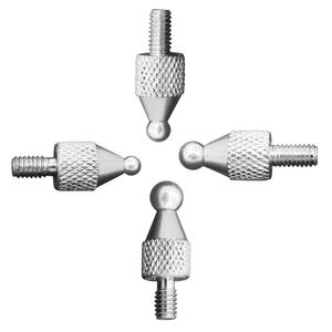 Modul Pengukur Titik Bola Karbida Tungsten, <span class=keywords><strong>Probe</strong></span> Bola, Kepala Pengukur Pitch Cross-bar M2.5/ # 4-48UNF Thread - Product Image 1