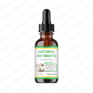 Les gouttes liquides antibiotiques naturelles Offres Spéciales aident avec anti-<span class=keywords><strong>inflammatoire</strong></span> pour le chat 60 Ml - Product Image 1