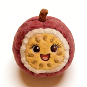 Peluche de maracuyá personalizado, animal de peluche de maracuyá, juguete de peluche de fruta - Product Image 1