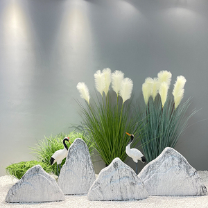 Tuyết tự nhiên sóng đá chào đón khách, thông sợi thủy tinh cảnh quan với cây thông trong nhà héo cảnh quan đá trang trí - Product Image 3